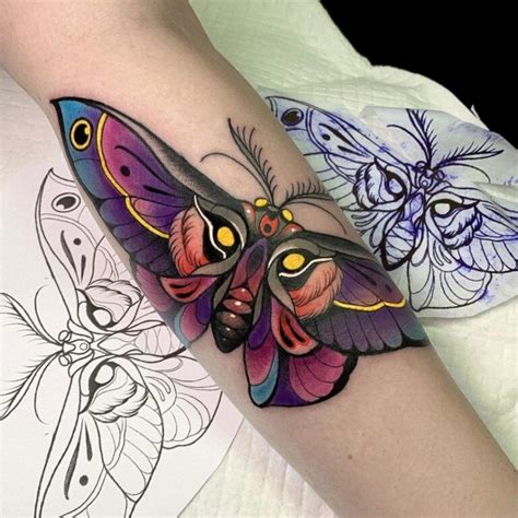 moth shin tattoo|Unique Shin Moth Tattoo Designs for a Standout Look